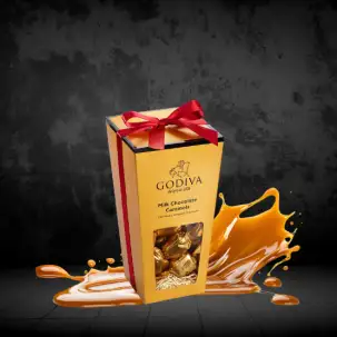 Godiva Milk Chocolate Caramel Box