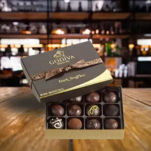 Godiva White Chocolate Strawberry Truffles